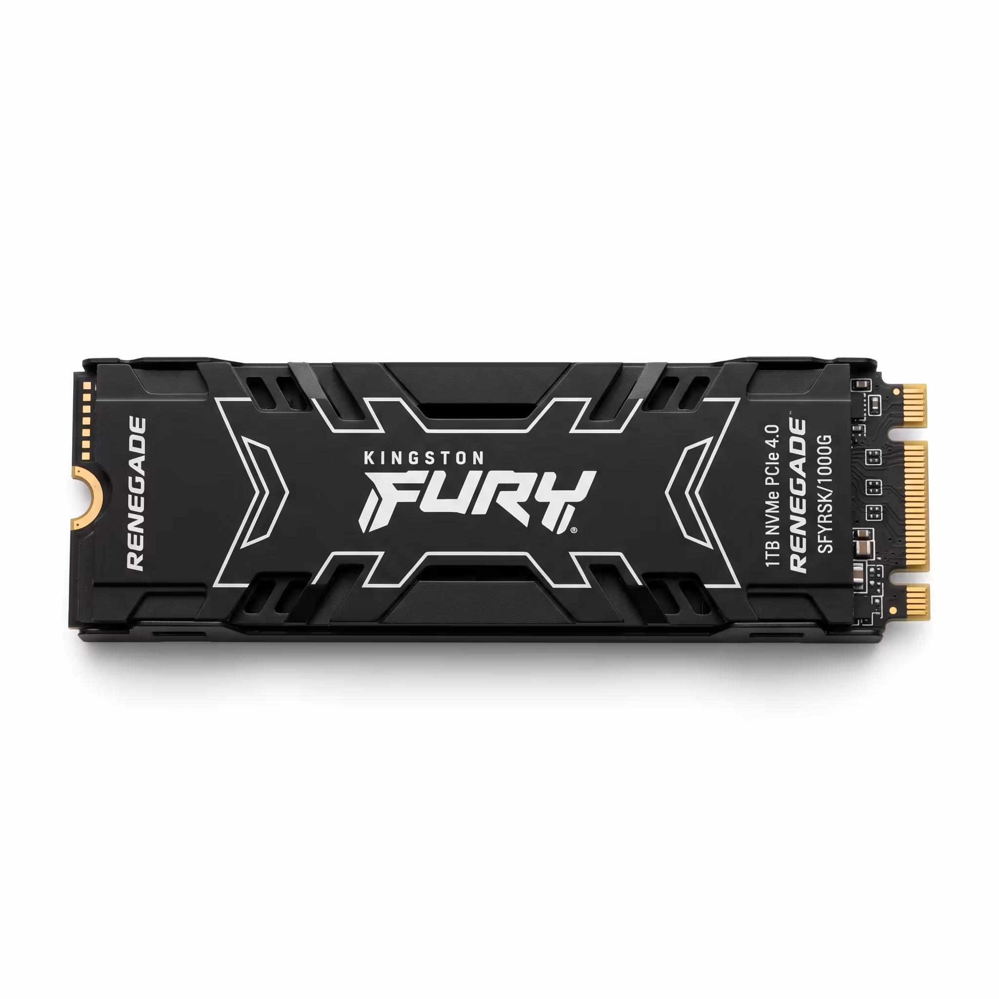 SOLIDO + DISIPADOR  KINGSTON FURY RENEGADE 1TB PCIE 4.0 NVME M.2 | LEC 7300MB/S | ESC 6000 MB/S ( SFYRSK/1000G )
