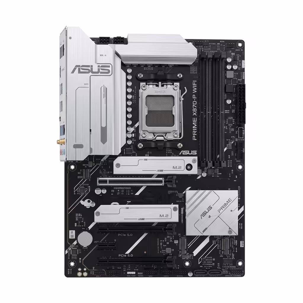 PLACA ASUS PRIME X870-P WIFI PC READY AI | SOCKET AMD AM5 ATX | SUPORT DDR5 | AMD X870 M | PCIE 5.0