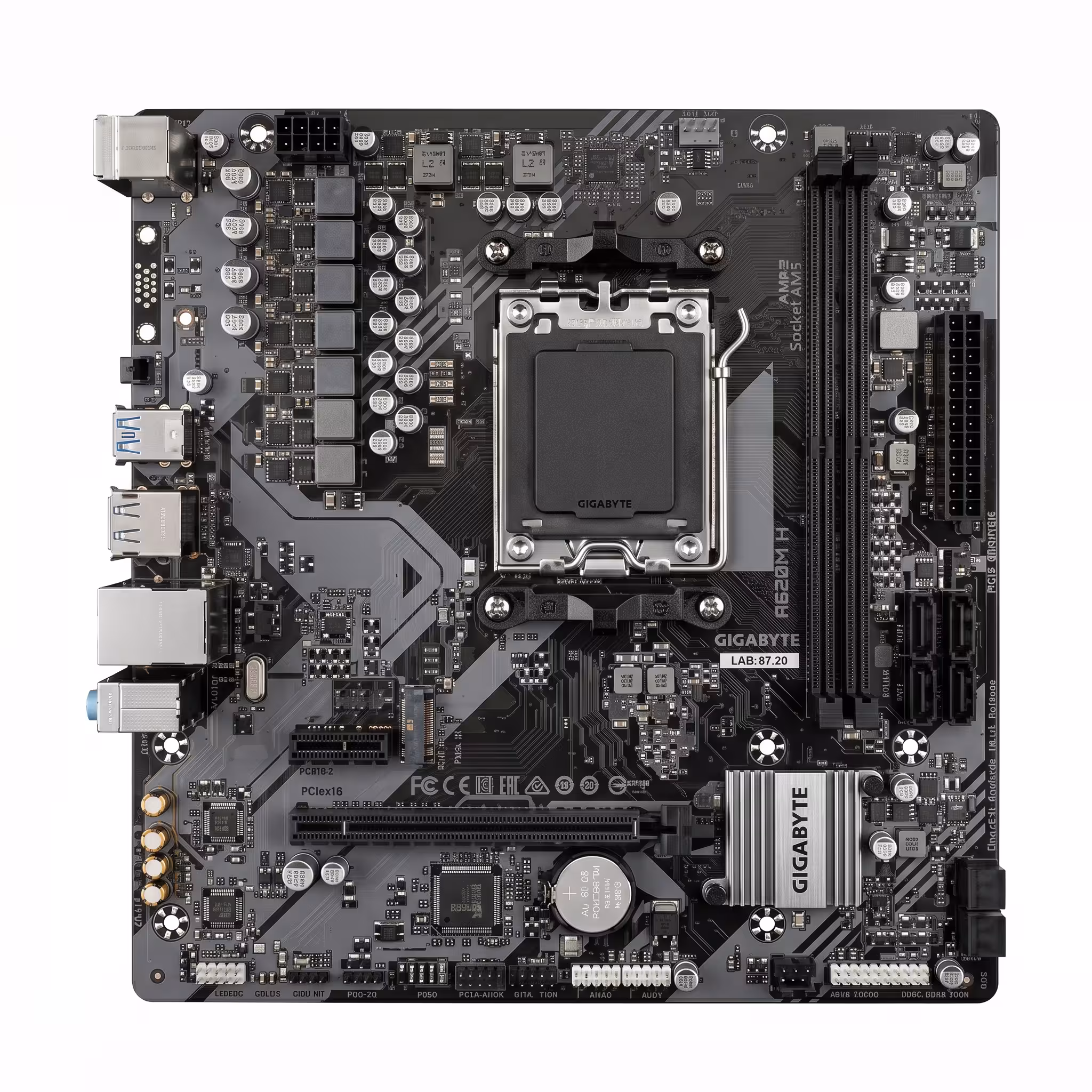 PLACA MADRE GIGABYTE A620M-H ULTRADURABLE | SUPORT MEMORIA DDR5 | AMD SOCKET AM5 | HDMI - DP