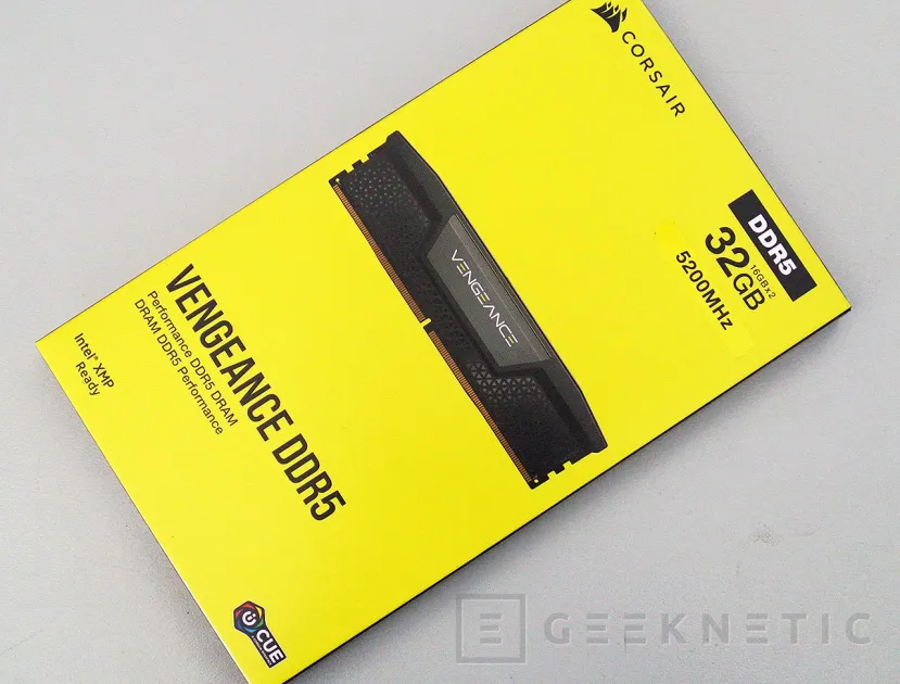 MEMORIA CORSAIR VENGEANCE 16GB DDR5 BUS 5200MHz DRAM