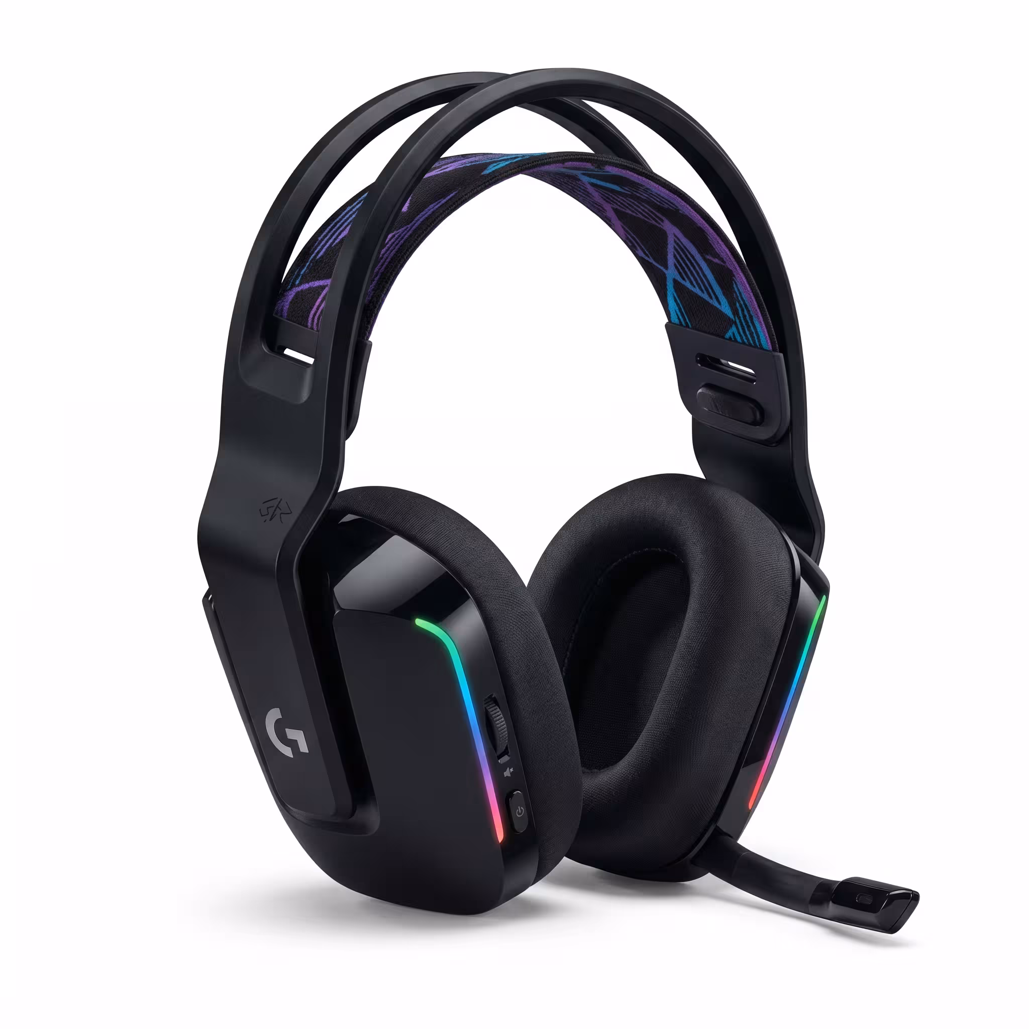 AUDIFONO C/MICROF. LOGITECH G733 LIGHTSPEED NEGRO WIRELESS BATERIA HASTA 29 HORAS (981-000863)-P