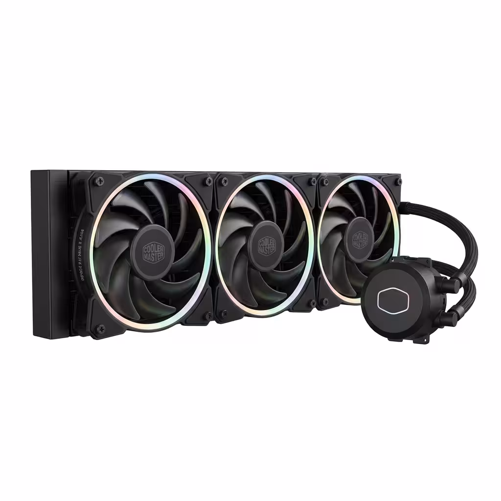 COOLER MASTER MASTERLIQUID CORE NEX 360 NEGRO ARGB | SISTEMA DE ENFRIAMIENTO LIQUIDO | FAN X 3 ARGB | MLX-D36M-A18PA-R1