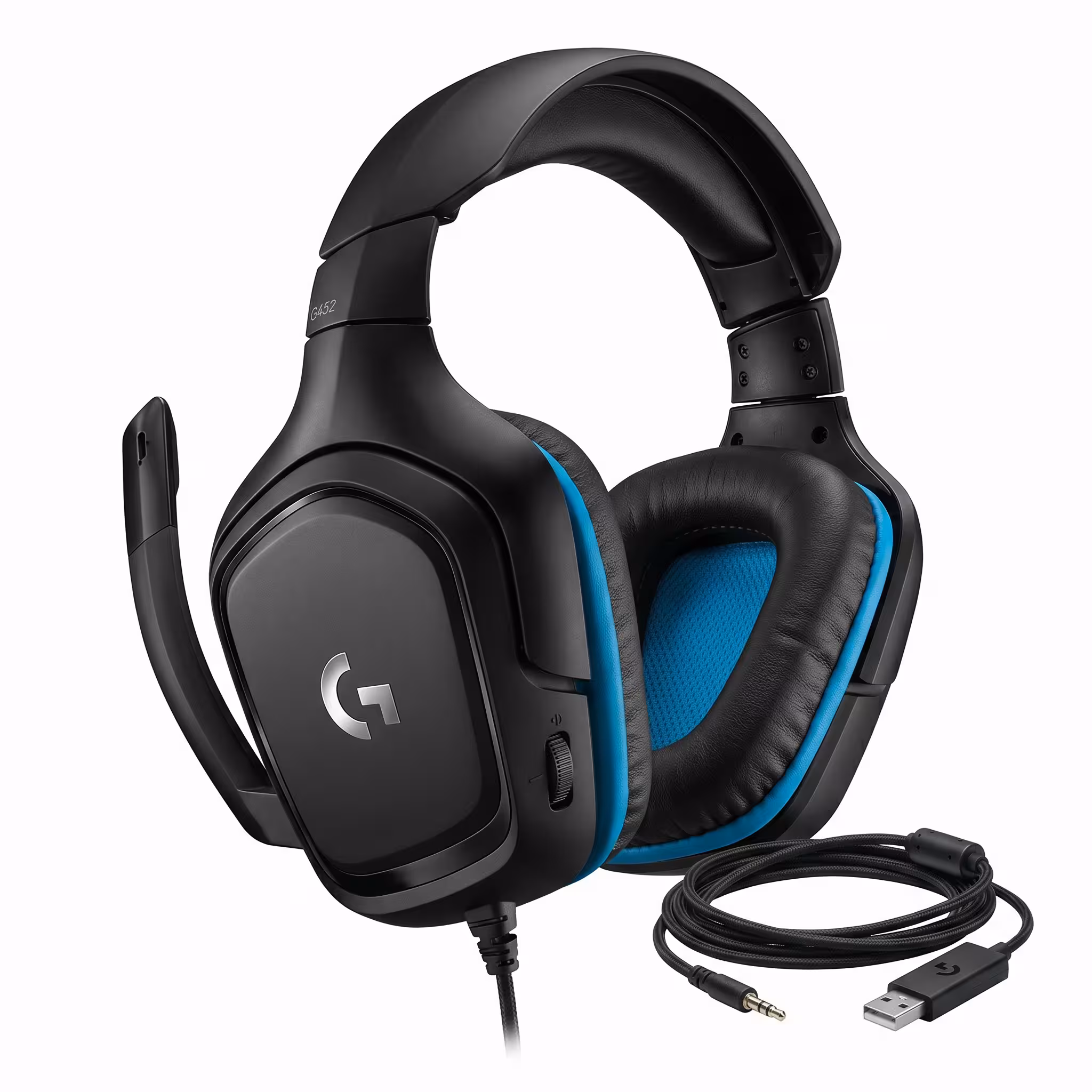 AUDIFONO C/MICROF. LOGITECH G432 7.1 USB NEGRO (981-000769)