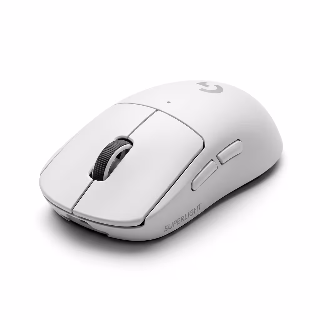 MOUSE LOGITECH G PRO X SUPERLIGHT WIRELESS LIGHTSPEED HERO 25K WHITE (910-005940)