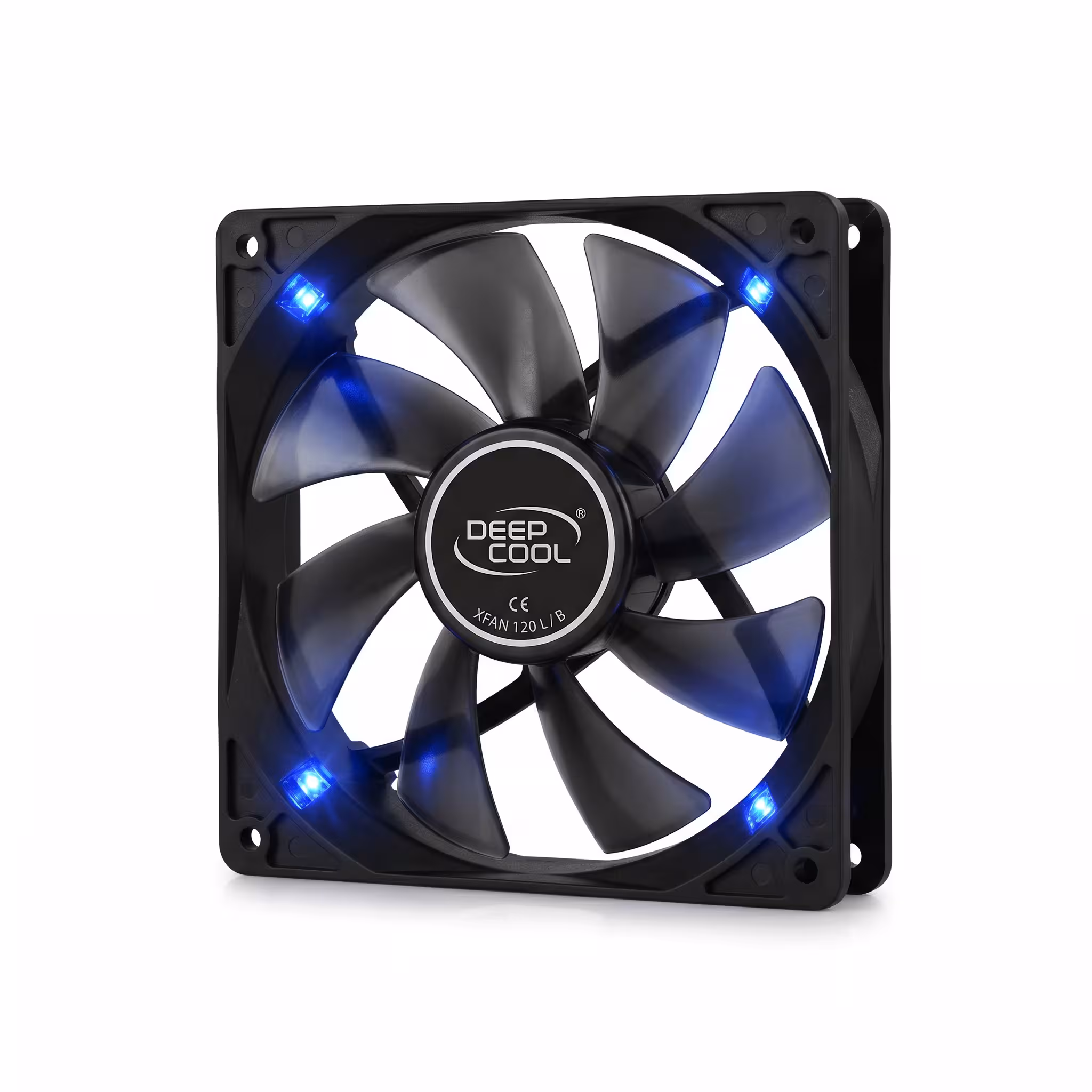VENTILADOR DEEPCOOL CPU 120MM. XFAN L/B,BLACK   