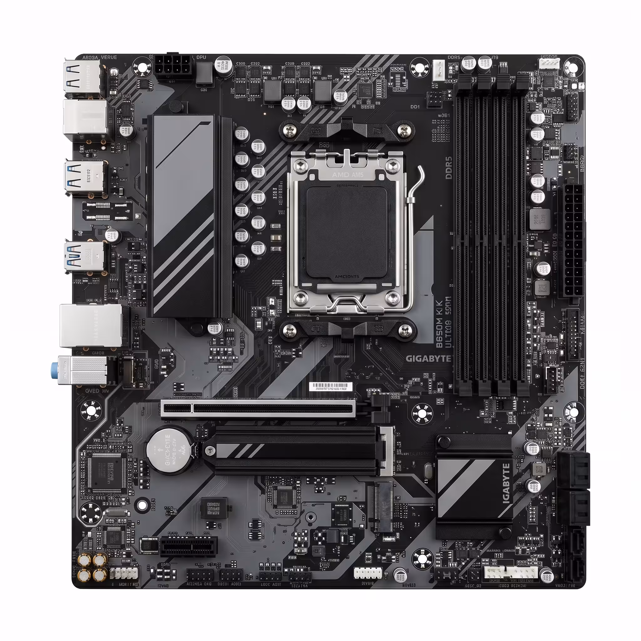 PLACA MADRE GIGABYTE B650M K | SUPORT DDR5 128GB 4 SLOT | SOKET AMD AM5 | DP - HDMI | RYZEN SERIE 7000
