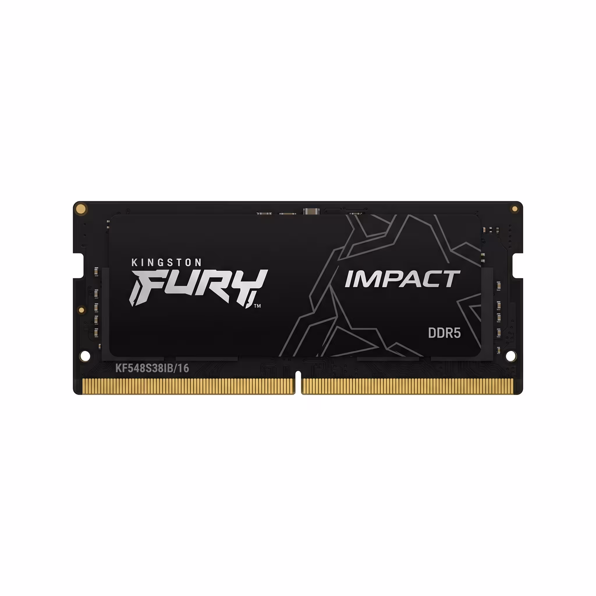 MEMORIA KINGSTON FURY IMPACT 16GB DDR5 BUS 4800 SODIMM ( KF548S38IB/16 )