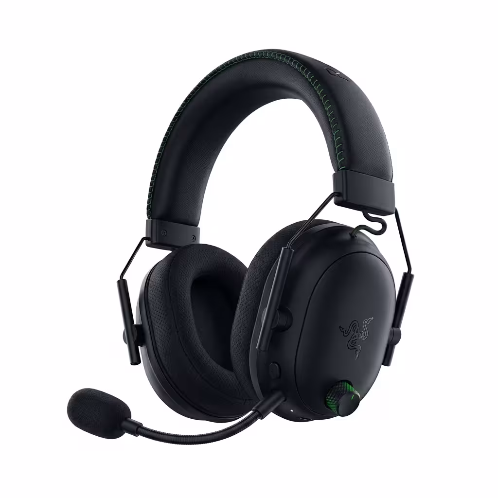 AUDIFONO C/MICROF. RAZER BLACKSHARK V2 NEGRO HYPERSPEED 70H WIRELESS / BT / USB-A THX (RZ04-04960100-R3U1)
