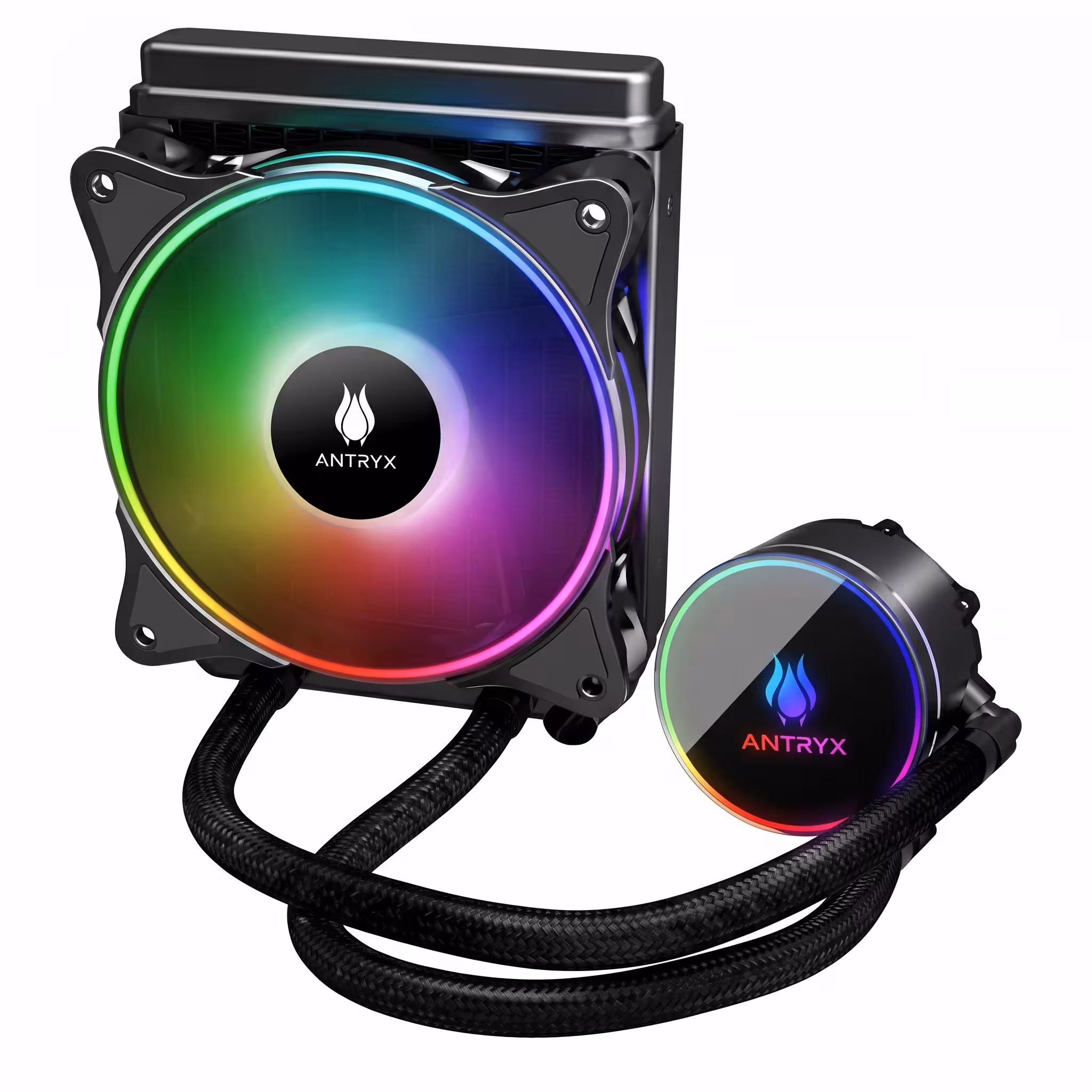 SISTEMA DE ENFRIAMIENTO LIQUIDO ANTRYX TRITON 120C ARGB SOCKET INTEL - AMD ( AWC-T120C )