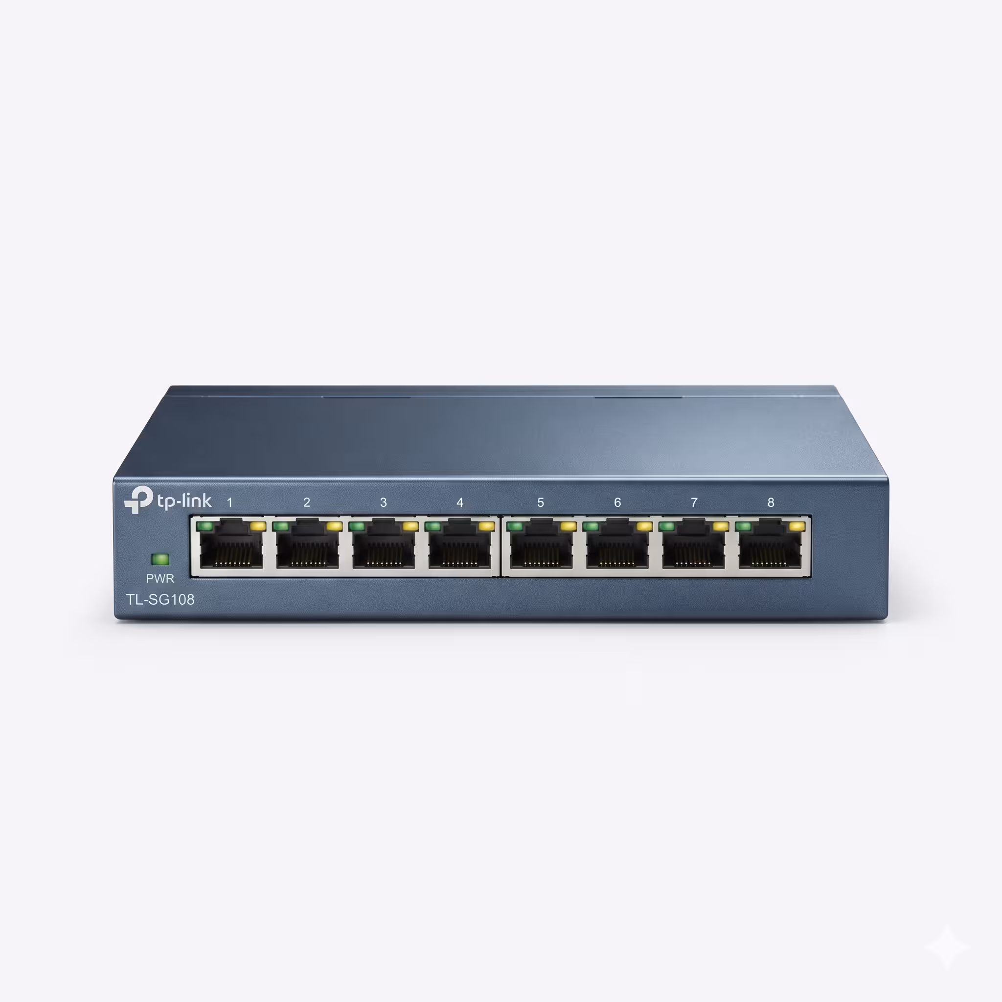 SWITCH TP-LINK TL-SG108 8 PUERTOS GIGBAYTE METAL