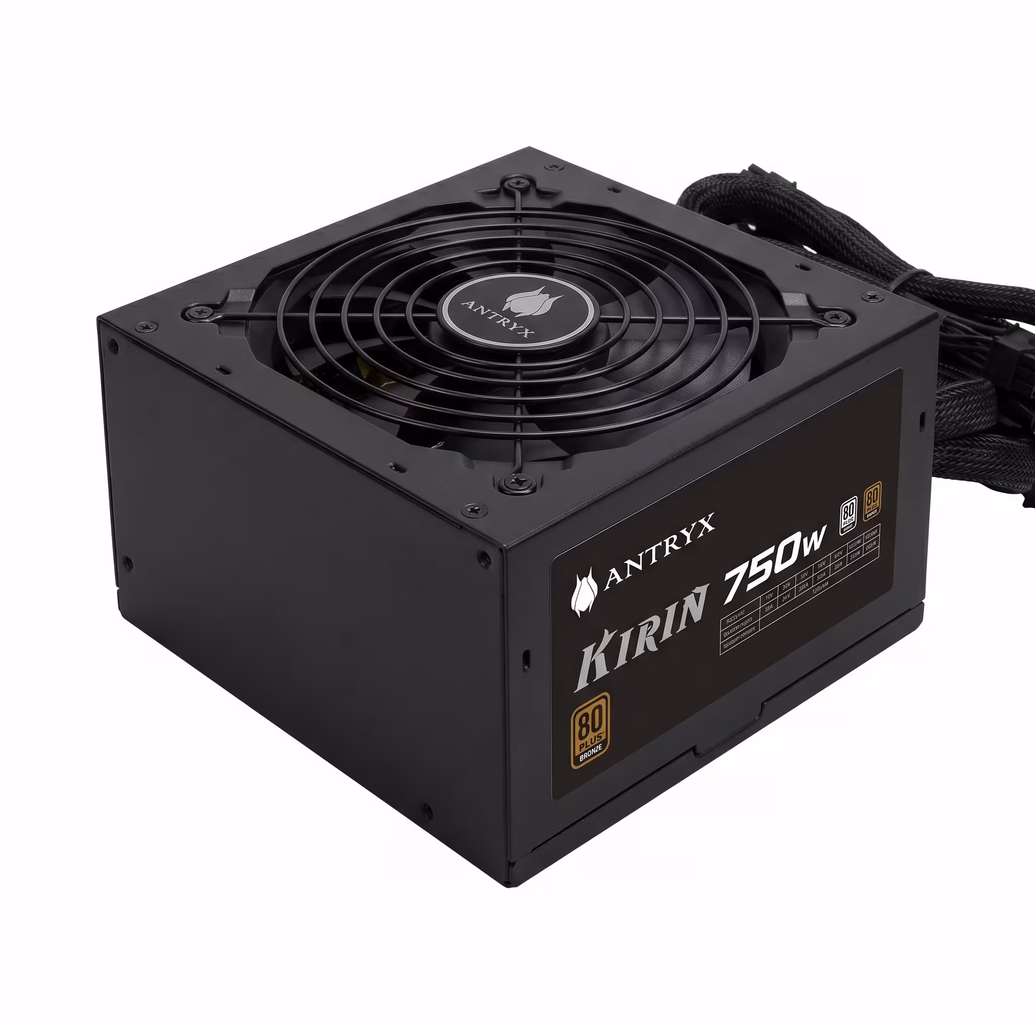FUENTE DE PODER ANTRYX KIRIN 750W | CERTIFICADO 80 PLUS BRONZE | ( AP-KB750 ) |