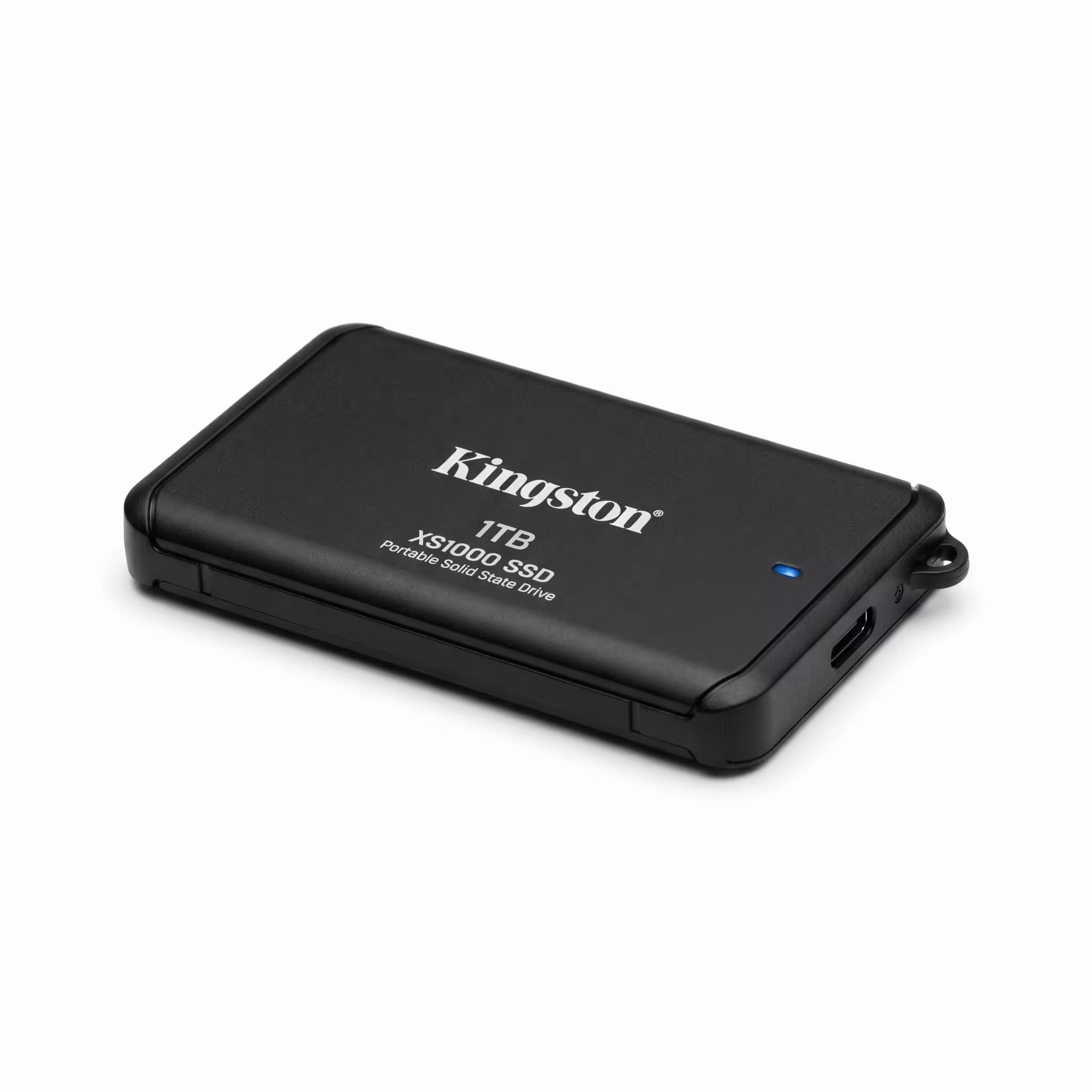 SOLIDO EXTERNO KINGSTON XS1000 1TB NEGRO | USB 3.2 TO USB TIPO C | LECTURA Y ESCRITURA 1050MBS