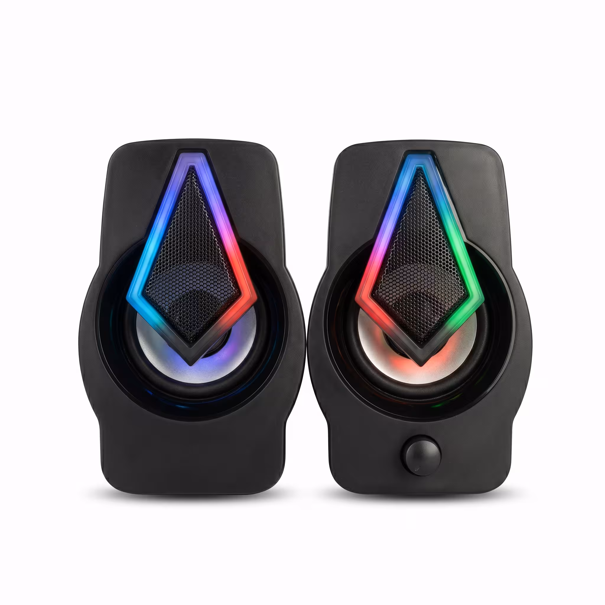 PARLANTE USB GAMING HALION HA-S266 DIAMANTE GRANDE POTENCIA 6W  ILUMINACION LED RGB 