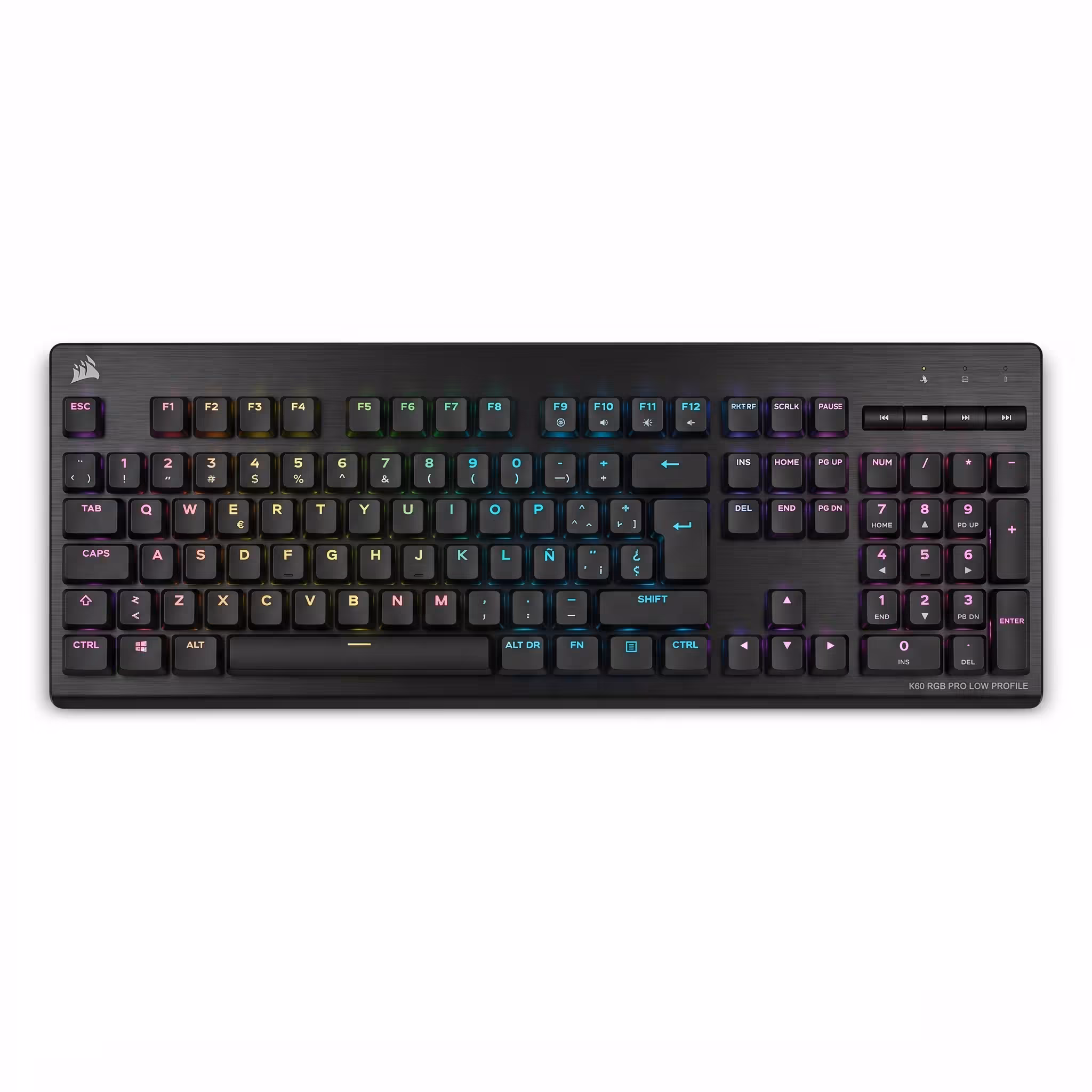 TECLADO CORSAIR MECÁNICO GAMER K60 PRO PROFILE ESPAÑOL CH-910D029-SP
