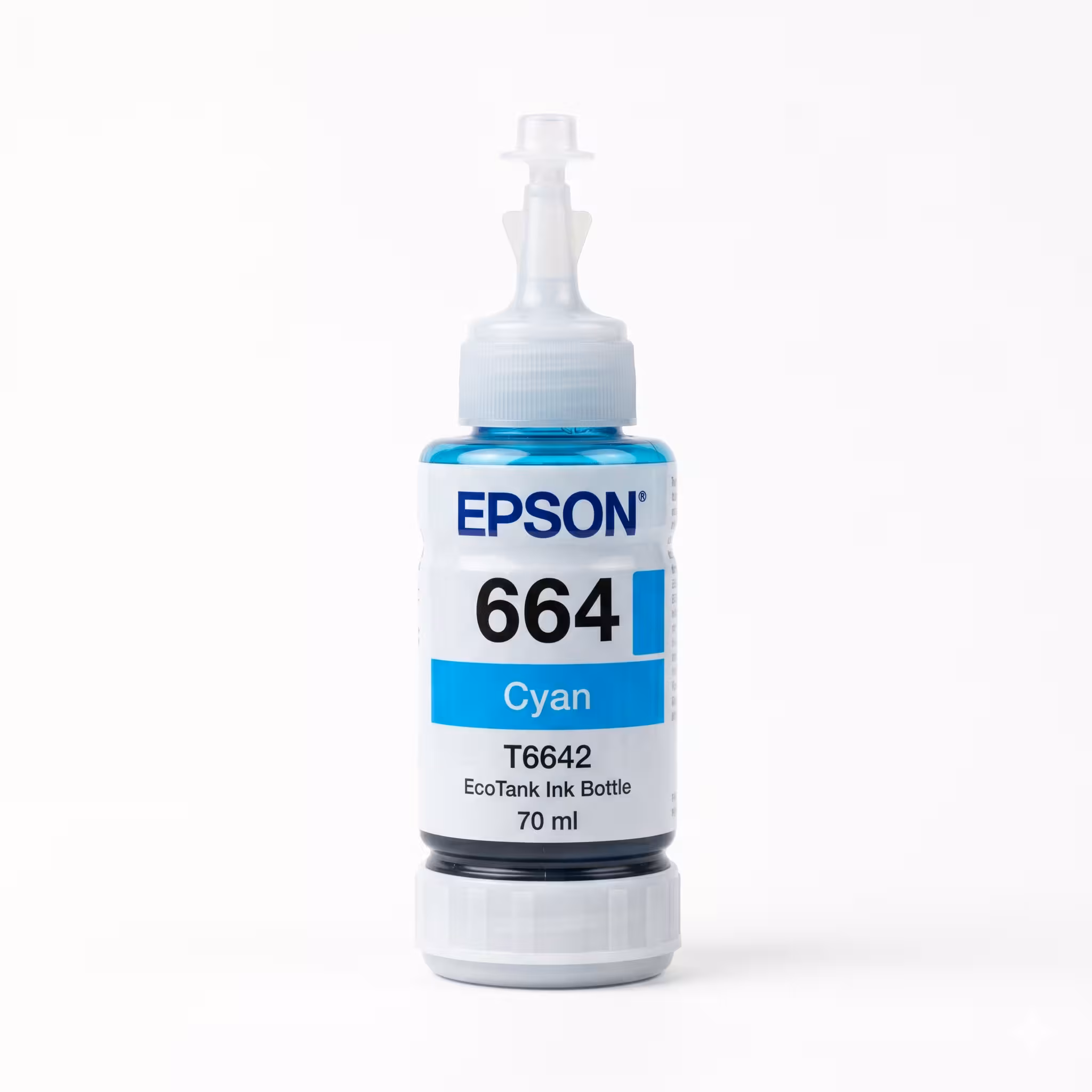 CARTUCHO DE TINTA EPSON T6642 CIAN (L210,L355,L555)