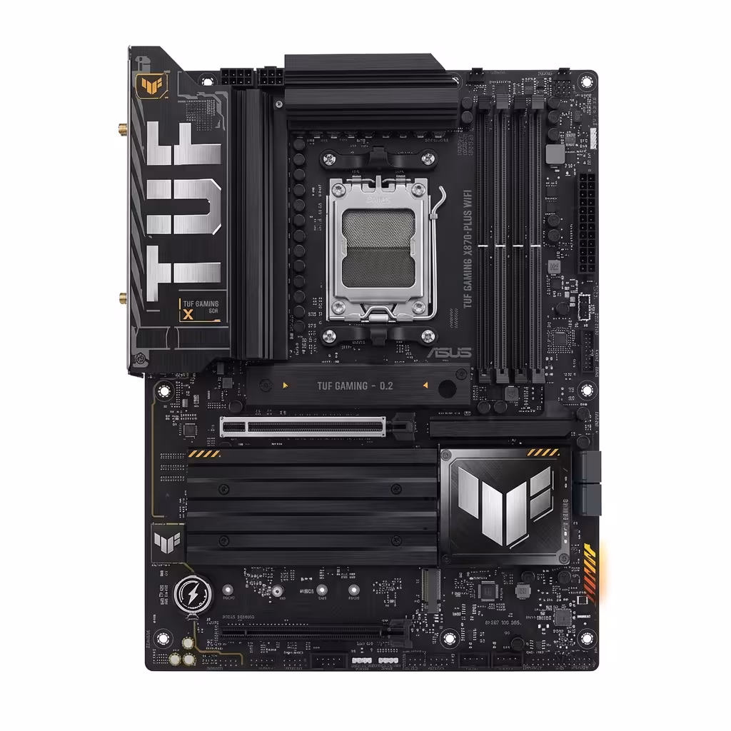 PLACA ASUS TUF GAMING X870-PLUS WIFI PC READY AI | SOCKET AMD AM5 ATX | SUPORT DDR5 | AMD X870 M | PCIE 5.0