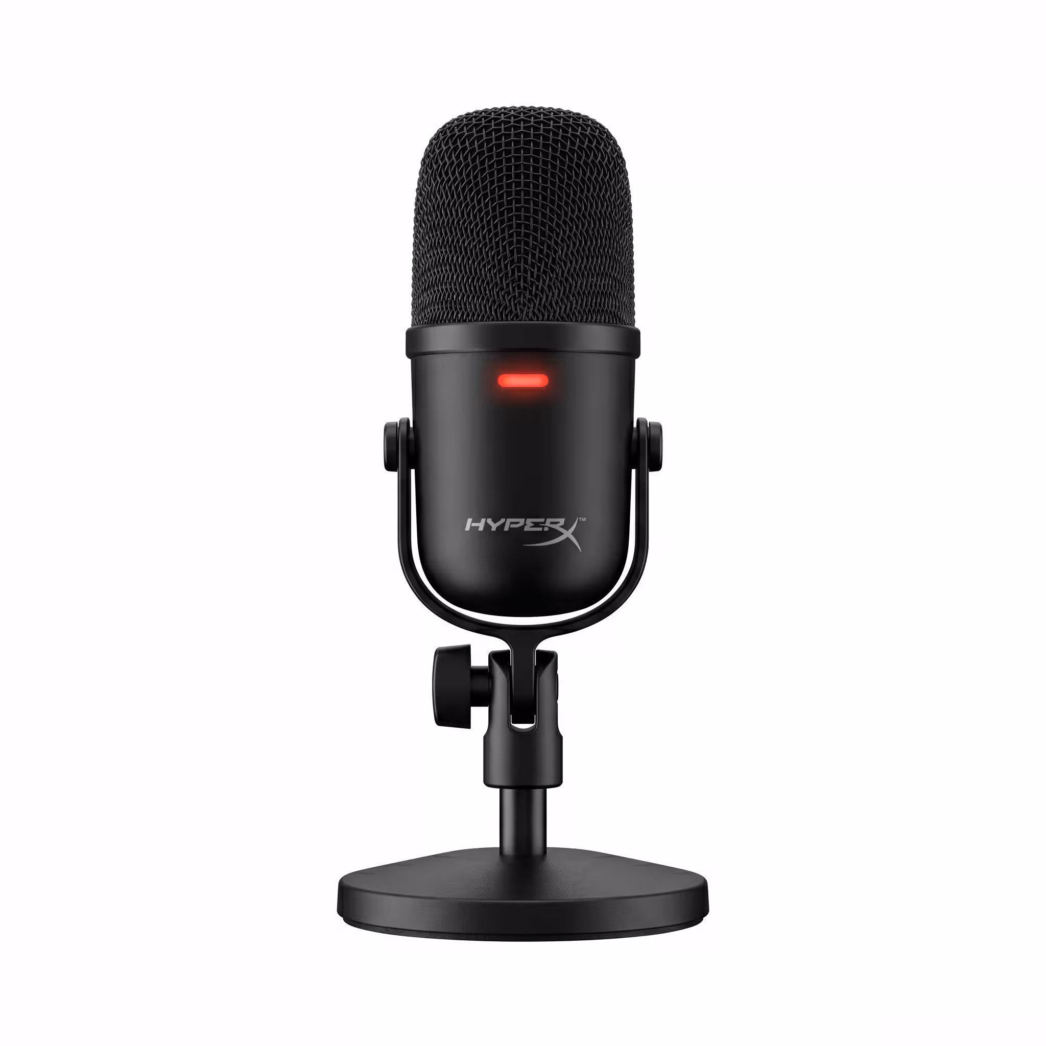 MICROFONO HYPERX SOLOCAST NEGRO | SENSOR DE SILENCIAMIENTO | INDICADOR LED | FLEXIBLE | COMP. PC,PS5,PS4,MAC (4P5P8AA)